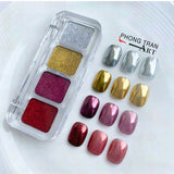 Box 4 mau Chrome cao cap (New)