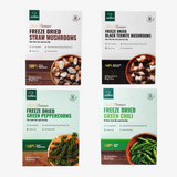 Mix 4 san pham say lanh cao cap (nam rom $12 + nam moi $14 + tieu xanh $9 + ot xiem xanh $9)