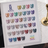 Royal Diamond Reflective Cat Eyes 36 Colors Collection