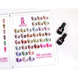 Royal SPARKLY REFLECTIVE Cateyes 36 Colors Collection