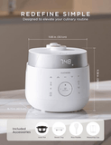 IH Pressure Rice Cooker 6 cups White (CRP-LHTR0609F)