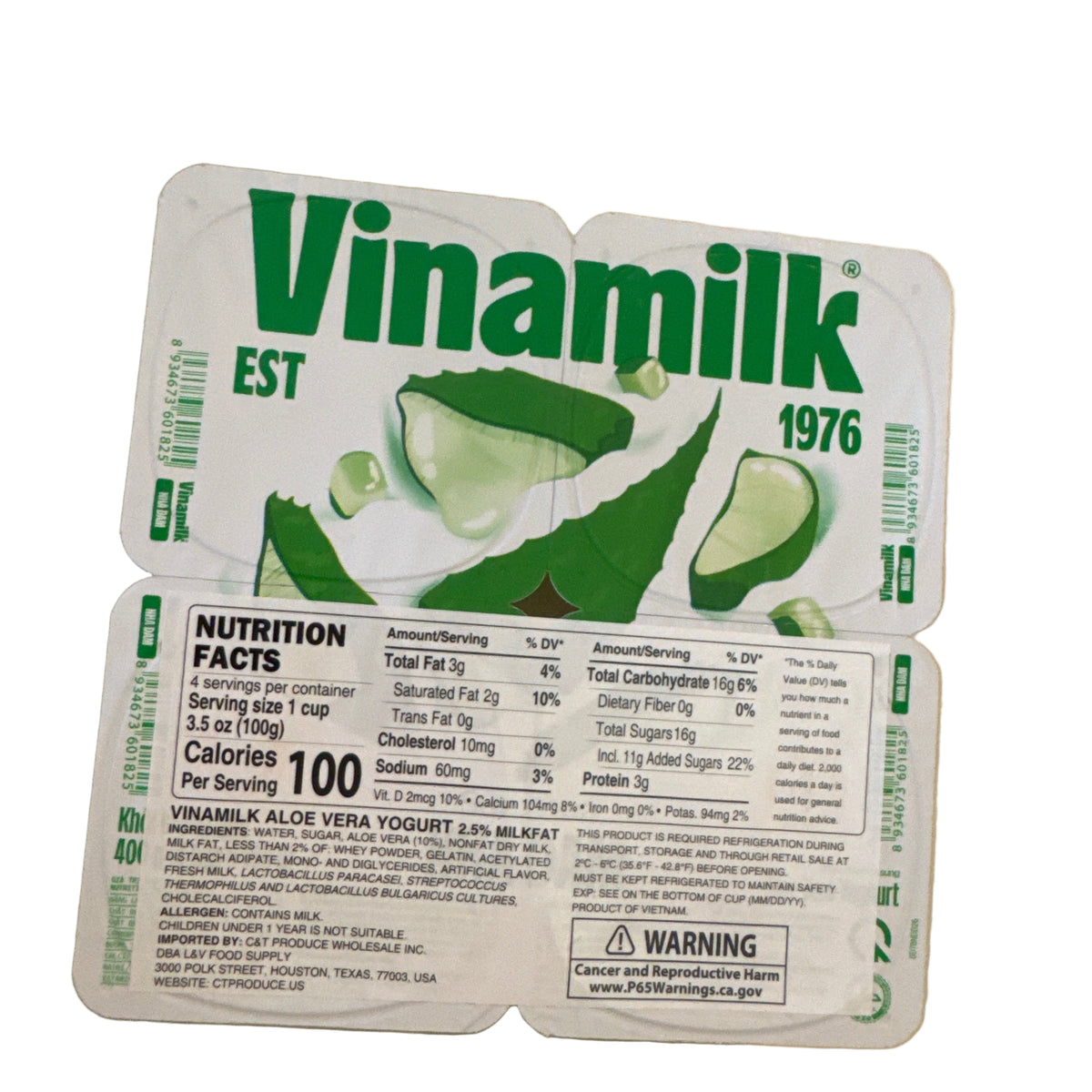 Sua chua nha dam Vinamilk