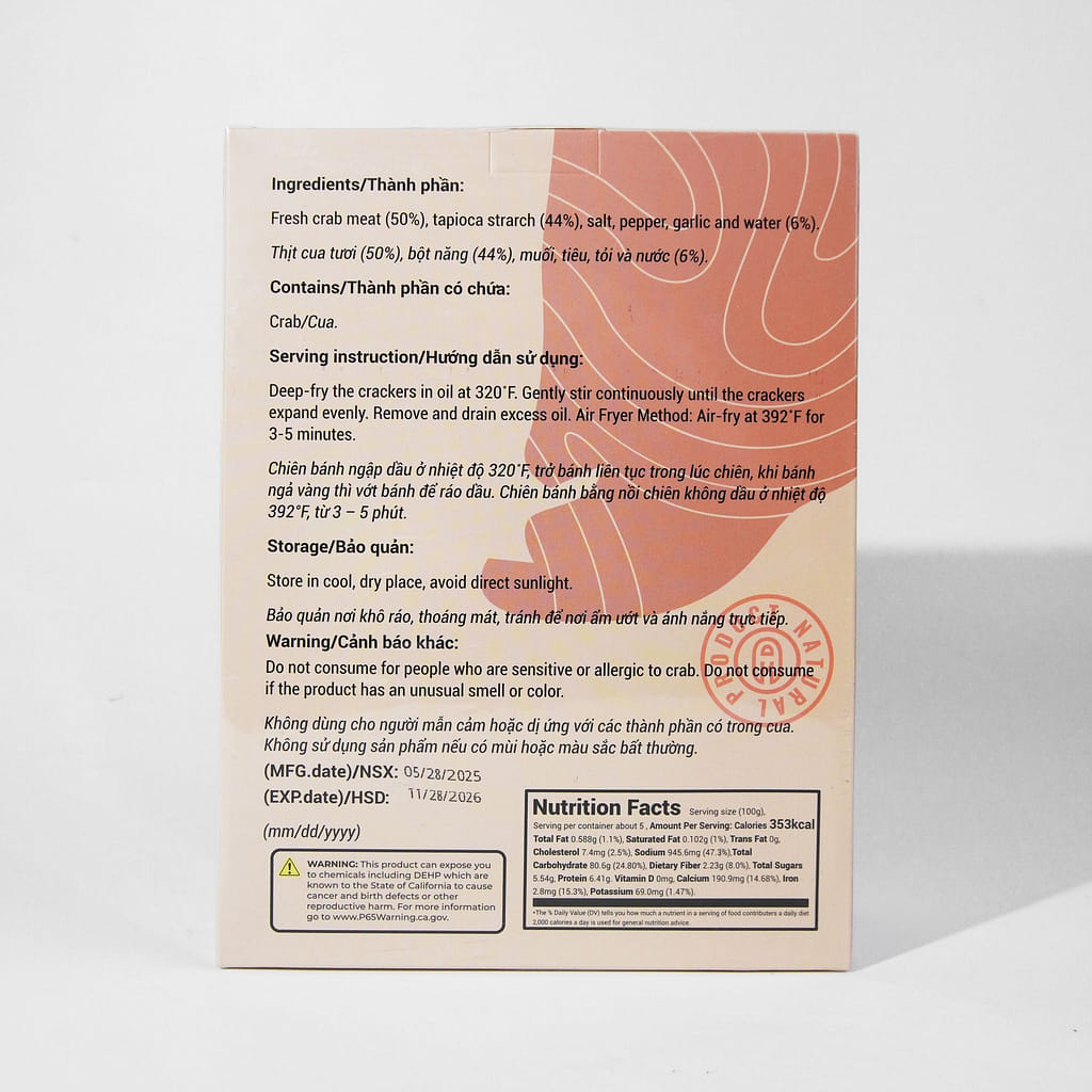 Banh phong cua Anh Kua - goi 500g