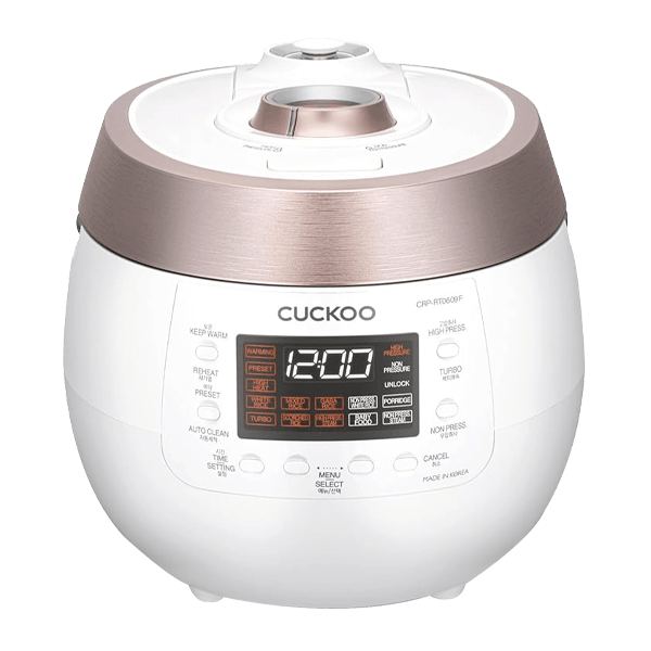 Electric Pressure Rice Cooker 6 cups White+pink (CRP-RT0609FW)