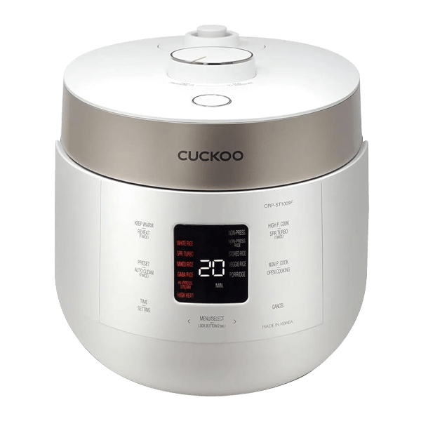 Electric Pressure Rice Cooker 10 cups Matte White (CRP-ST1009FW)