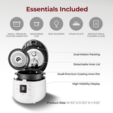 Electric Pressure Rice Cooker 6cups Matte White (CRP-ST0609FW)