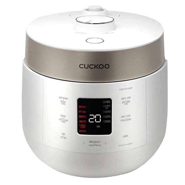 Electric Pressure Rice Cooker 6cups Matte White (CRP-ST0609FW)