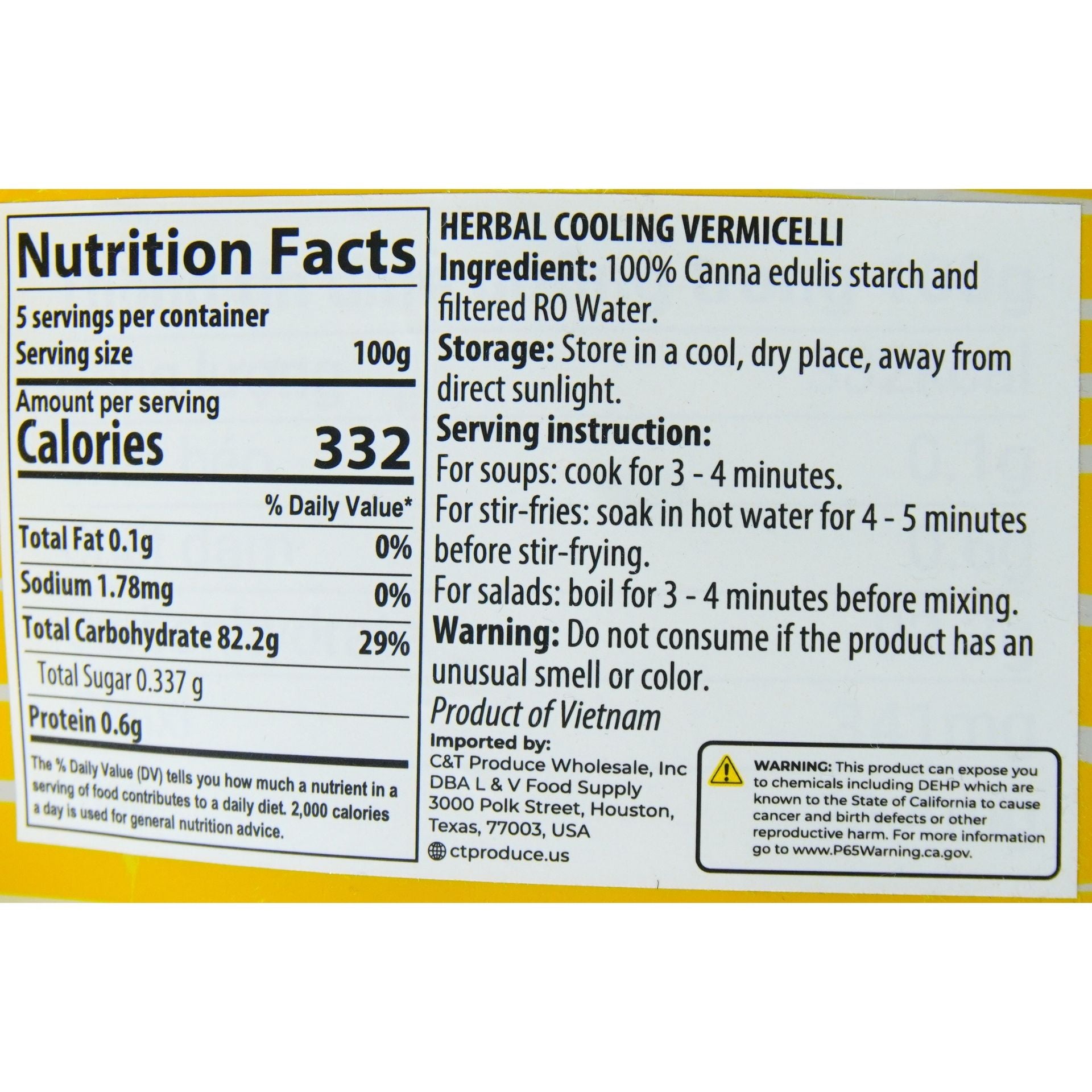 Mien thao duoc thanh mat 500g