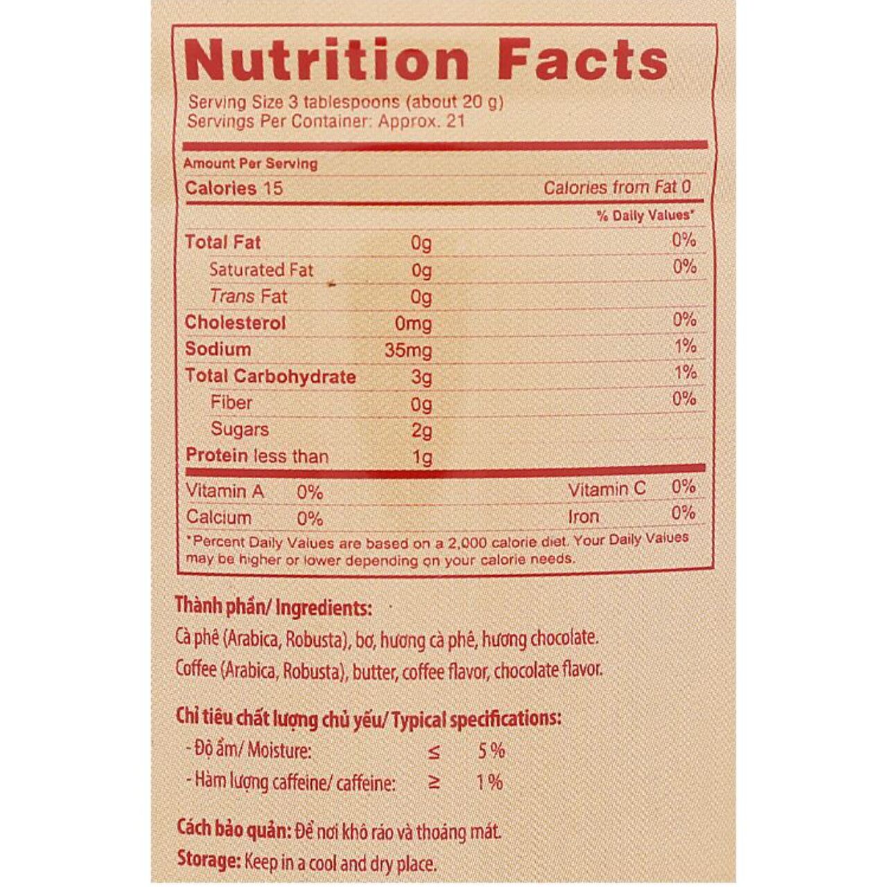 Cafe Trung Nguyen Premium Blend 425g