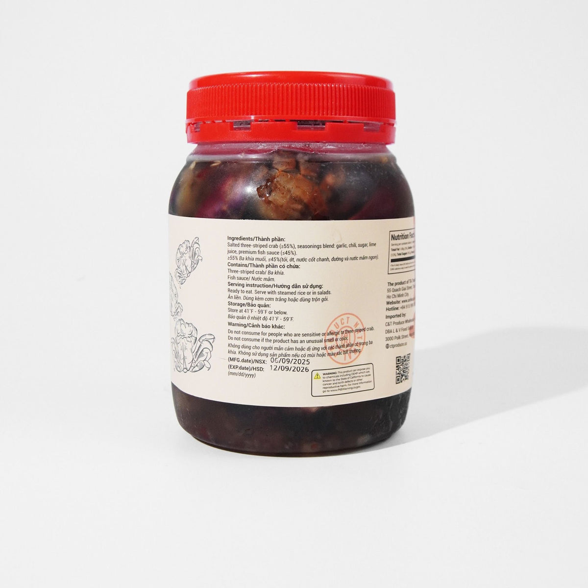 Mam ba khia Anh Kua hu 600g