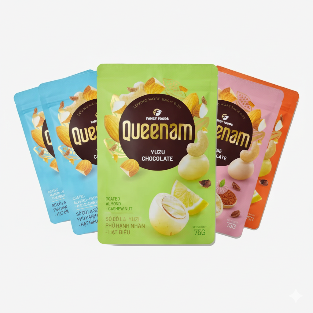 Mix pack of 5 queenam - buy 5 get 1 ($25 - 6 bags)