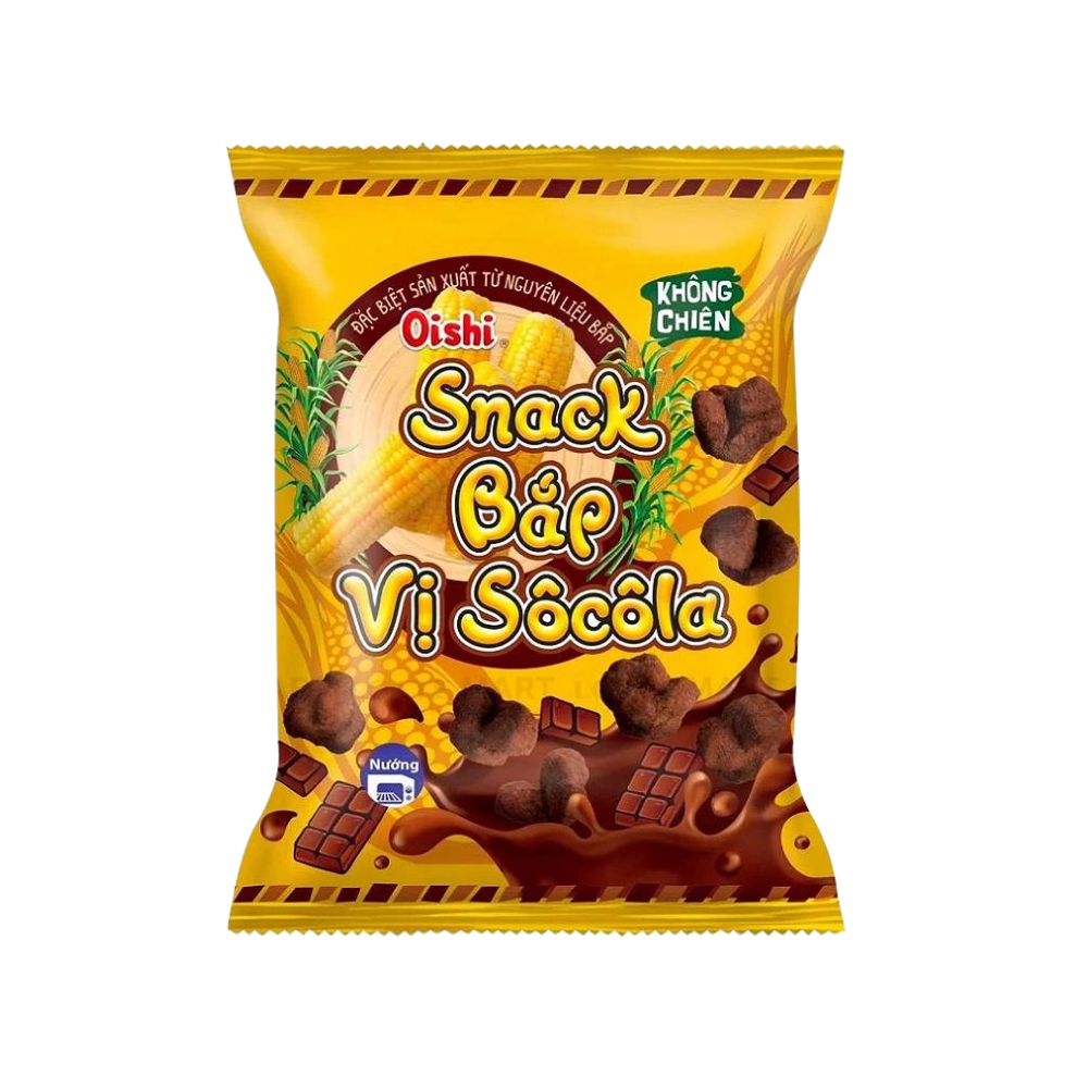 Snack bap vi socola Oishi goi 68g
