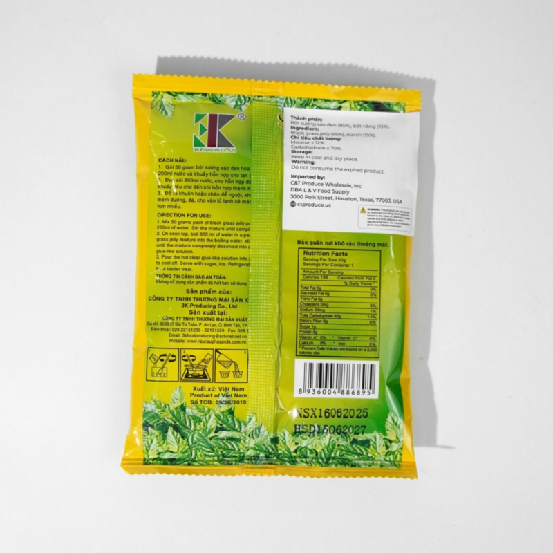 Suong sao den 3K 50g