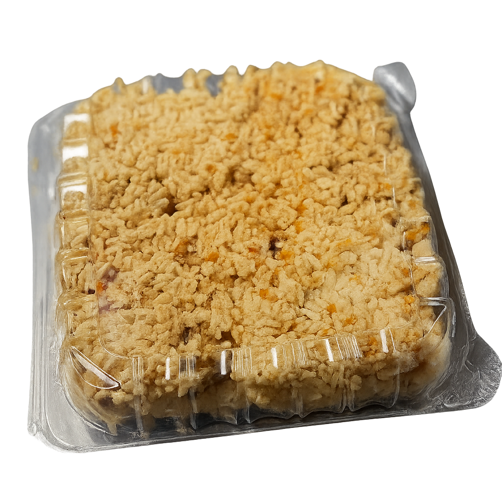 Com chay cha bong say (mieng vuong) 400g