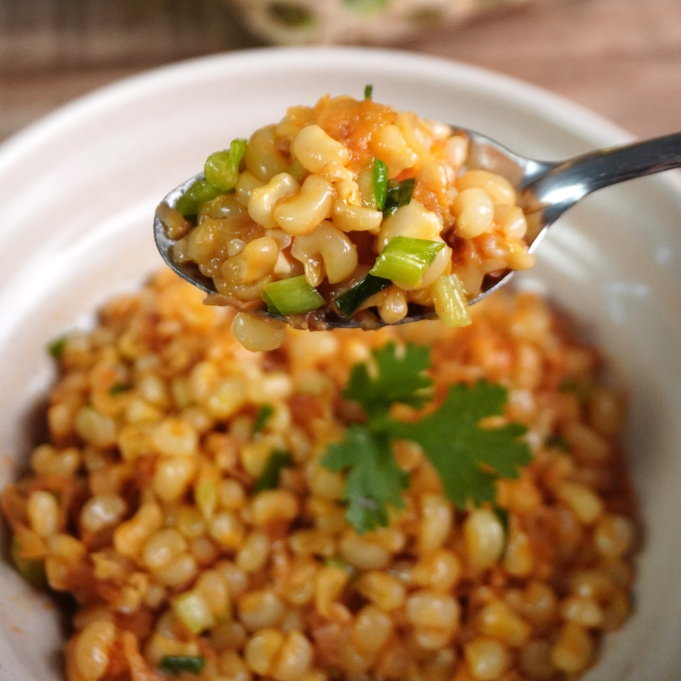 Bap Nep Deo Xao Bo Trung Muoi 300G