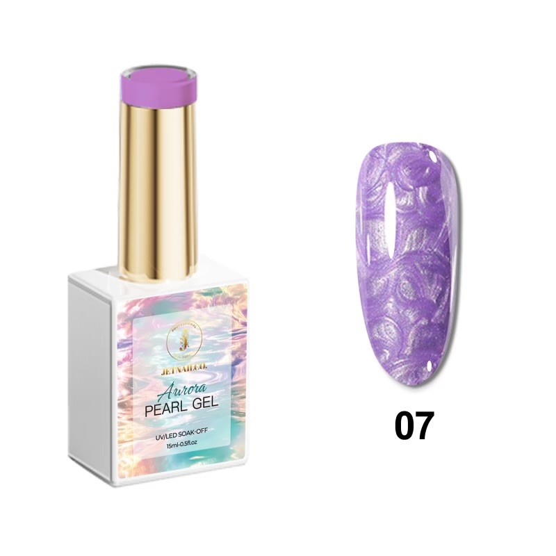 High Reflective Pearl Gel Collection of 24 colors