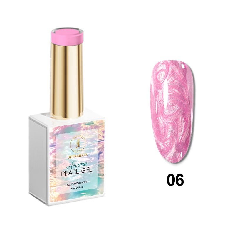 High Reflective Pearl Gel Collection of 24 colors