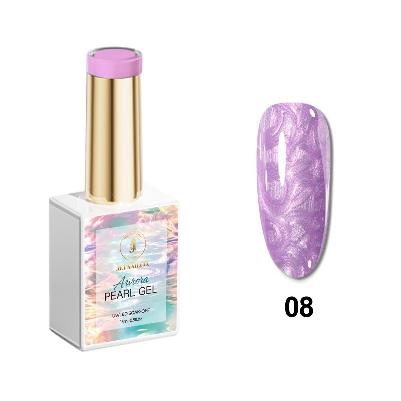 High Reflective Pearl Gel Collection of 24 colors