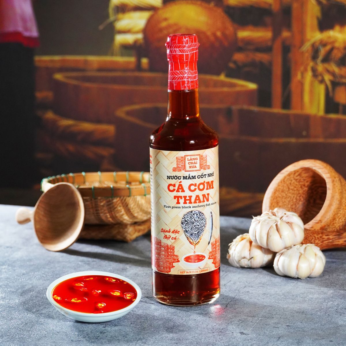 Nuoc Mam Lang Chai Xua Ca Com Than