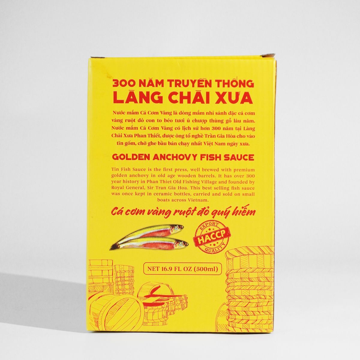 Nuoc Mam Lang Chai Xua (Binh Gom) Ca Com Vang