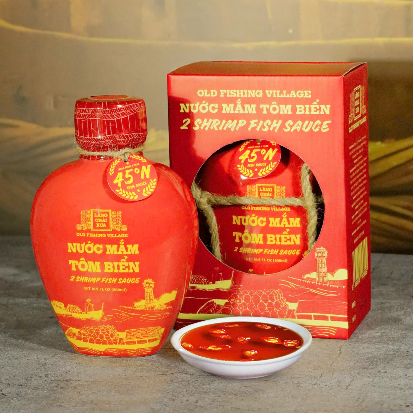 Nuoc Mam Tom Bien Binh Gom