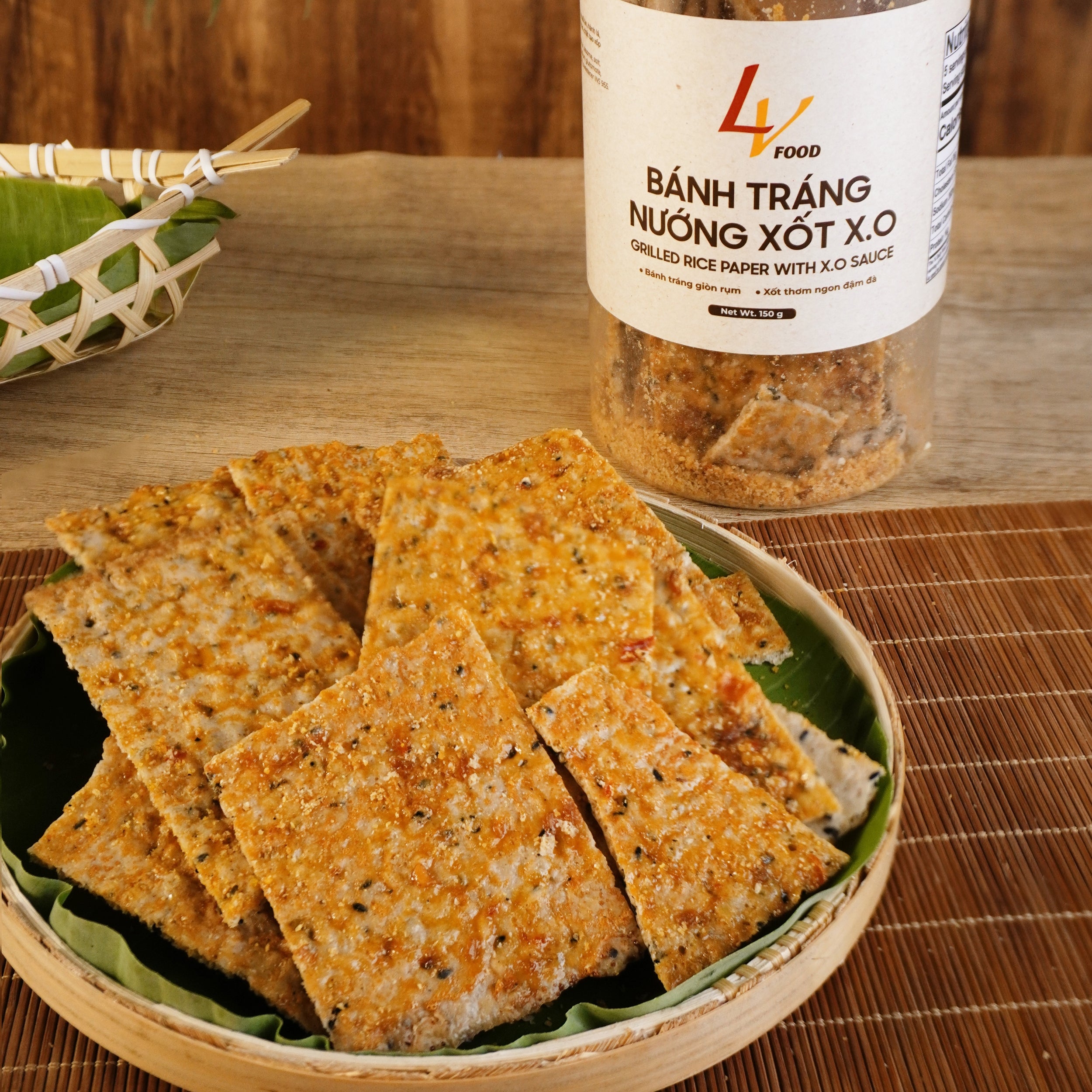 Banh Trang Nuong Xot X.O 150g