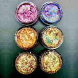 Mermaid Chrome Flakes (Set of 6)
