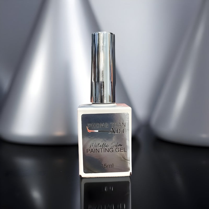 Metalic Silver Gel (Gel Chrome Silver)