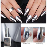 Metalic Silver Gel (Gel Chrome Silver)