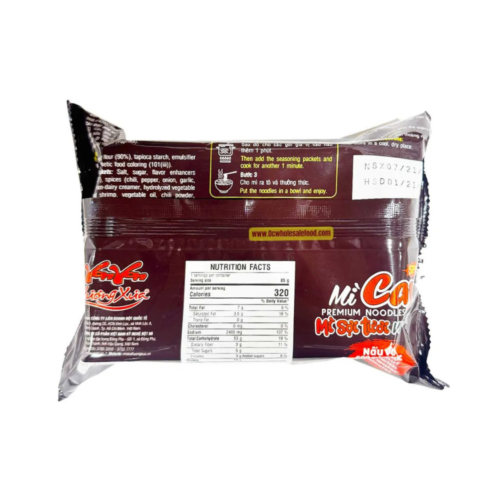 Mi cay (soi tuoi) Huong Xua goi 68g