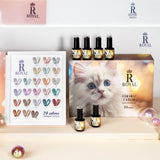 Royal Ceramic Blossom Cateyes 24 Colors Collection