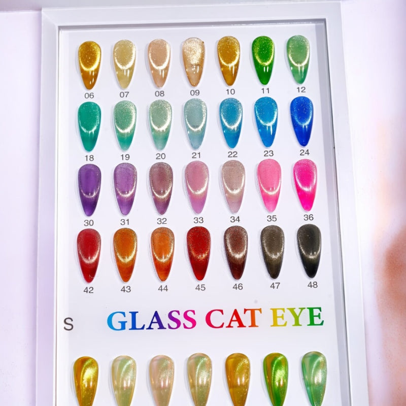 Royal Glass Cateyes 48 colors Collection