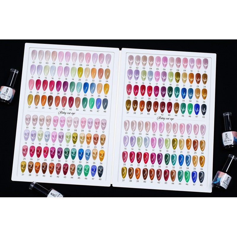 Royal Ruby Cateyes 48 colors Collection