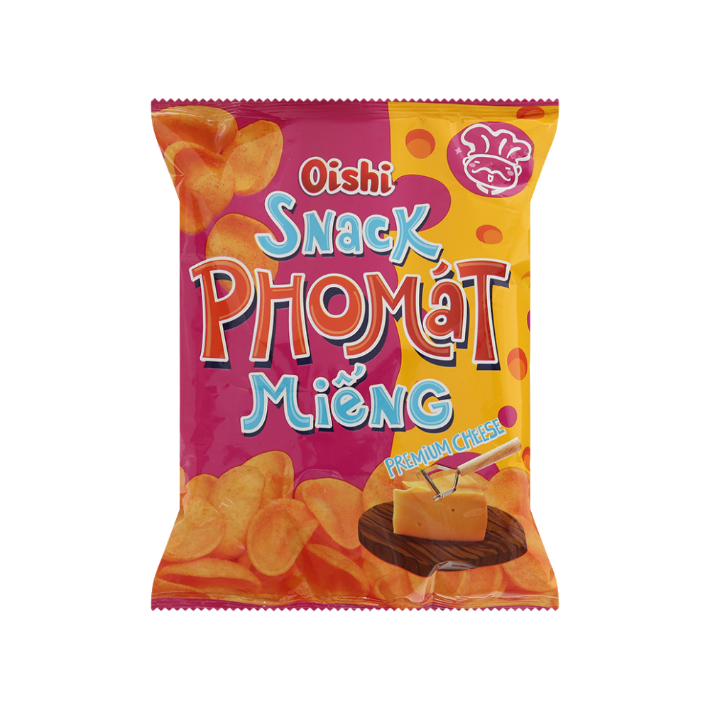 Snack bi do vi pho mai Oishi goi 32g