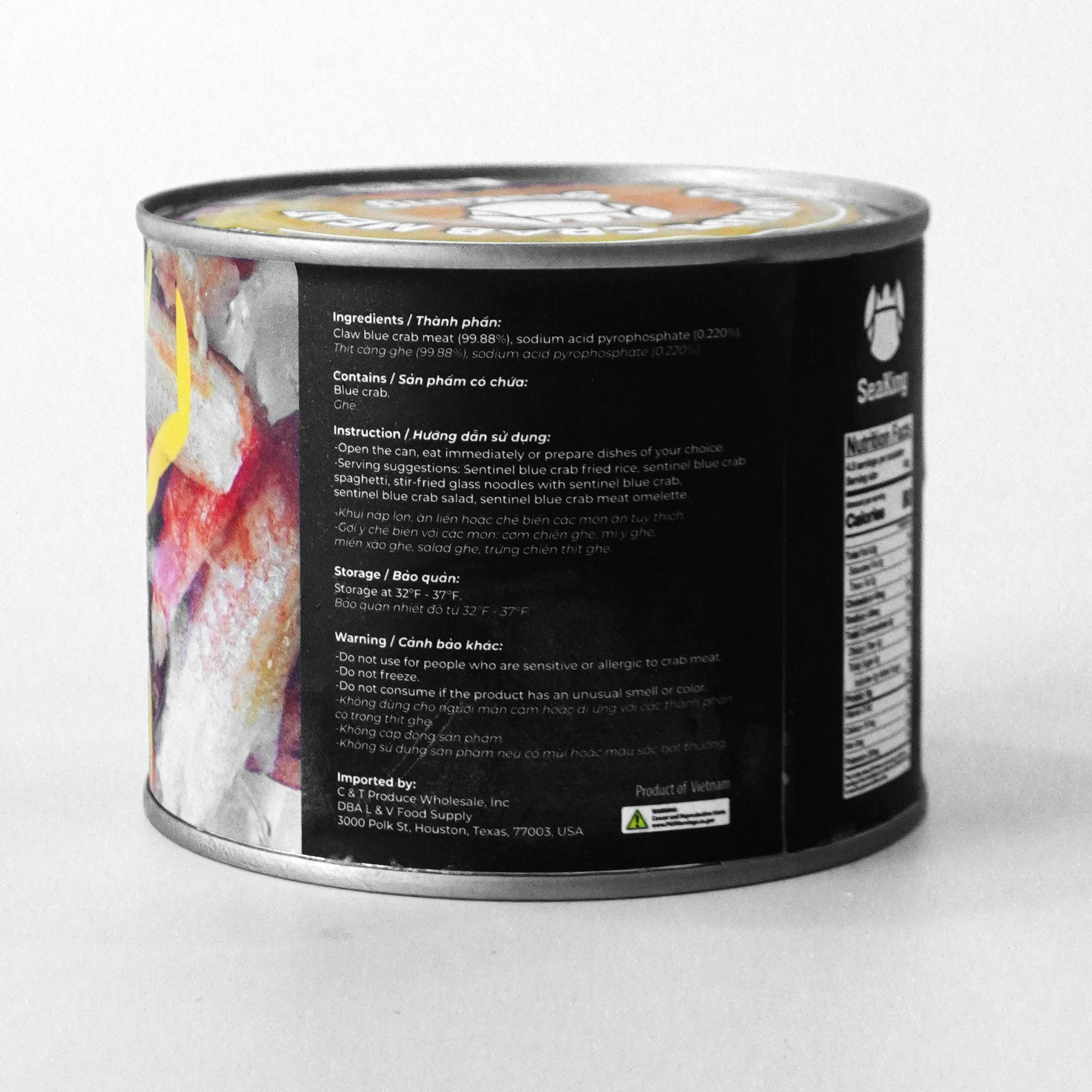 Thit Cang Ghe Hop Seaking 454G