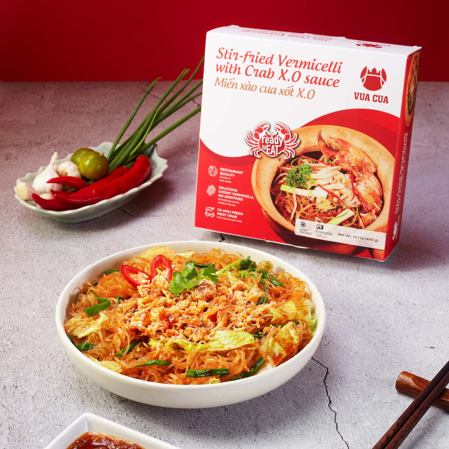 Mien Xao Cua Xot X.O 400G