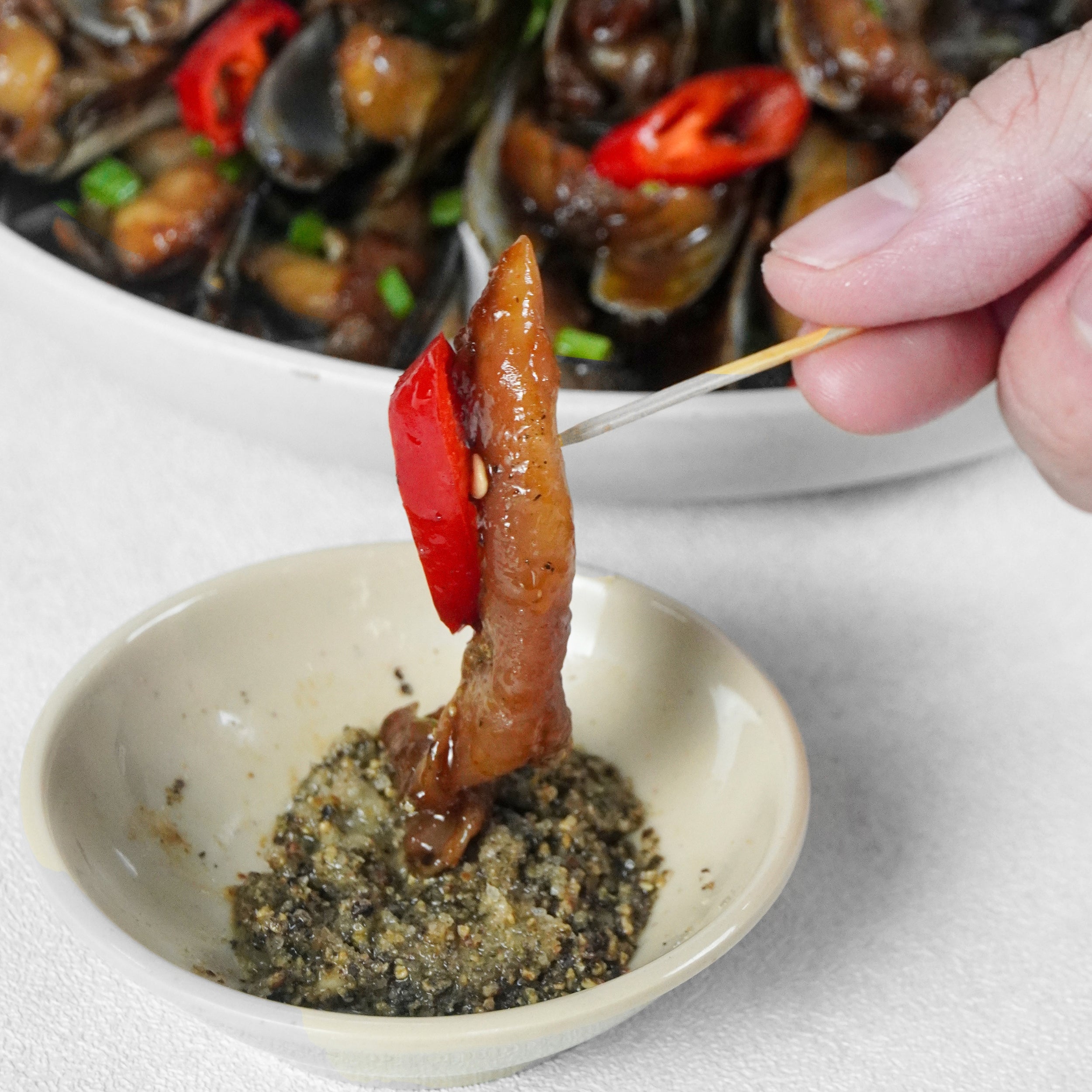 Oc Mong Tay Xao La Que 500G